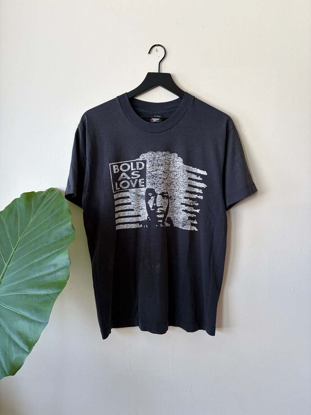 Vintage 80s Jimi Hendrix Bold As Love T Shirt Size Large